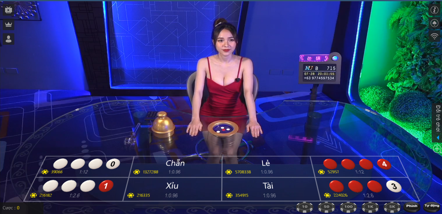 Xóc đĩa tại Kubet và những thông tin cơ bản cần nắm